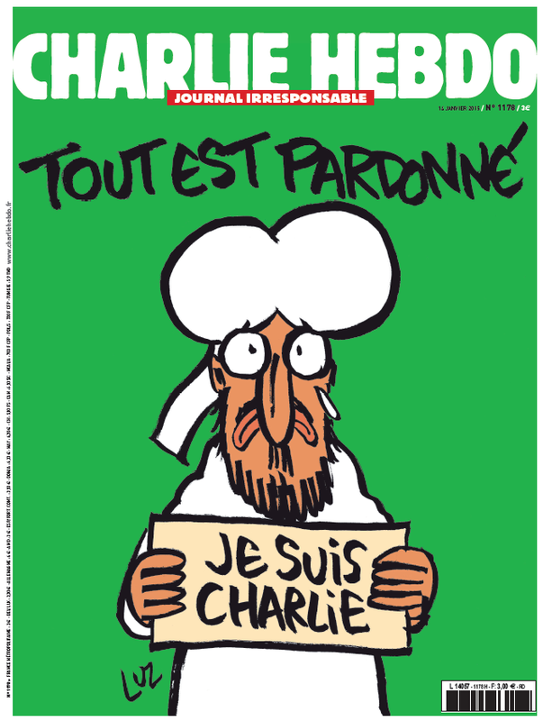 UNE Charlie Hebdo